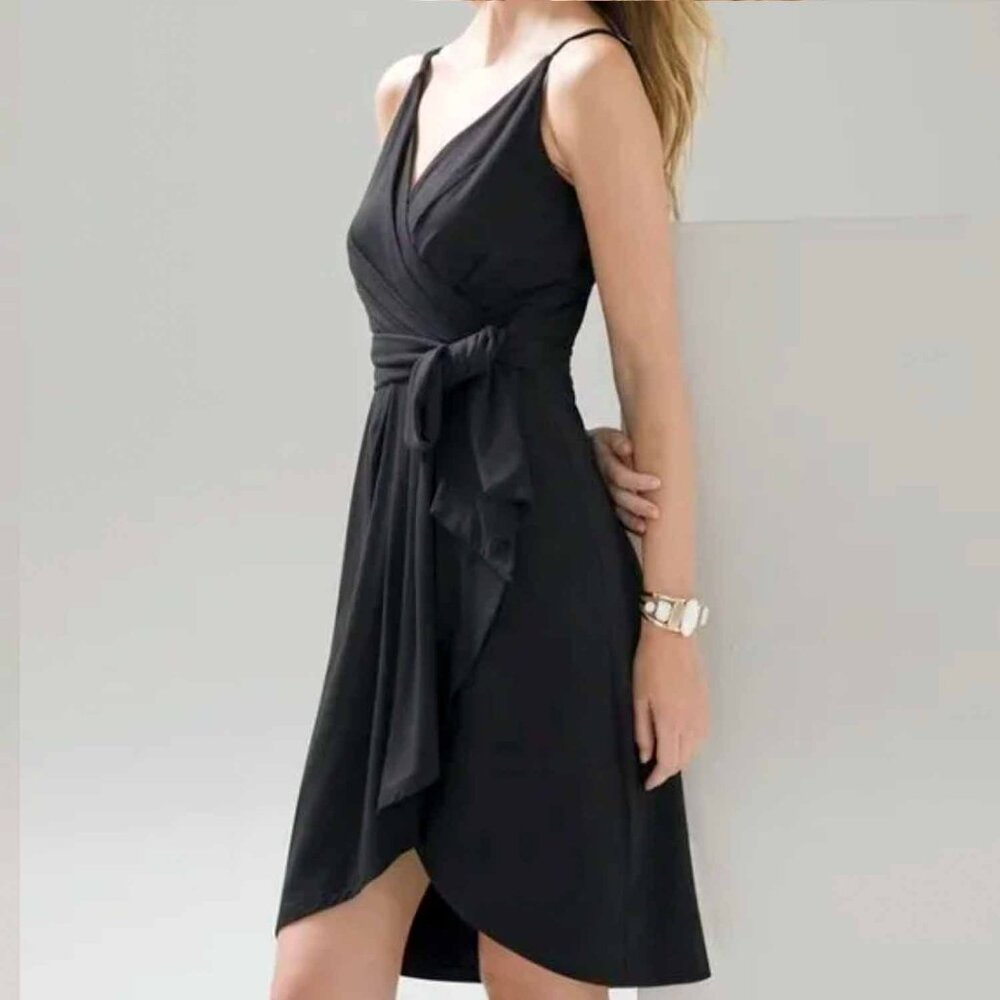 NWT White House Black Market Slub Sandal Dress (size 8)